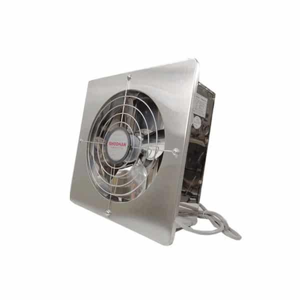 Quạt thông gió vuông inox Shoohan FA-200 2 Quat Hut Vuong Inox Shoohan FA-200