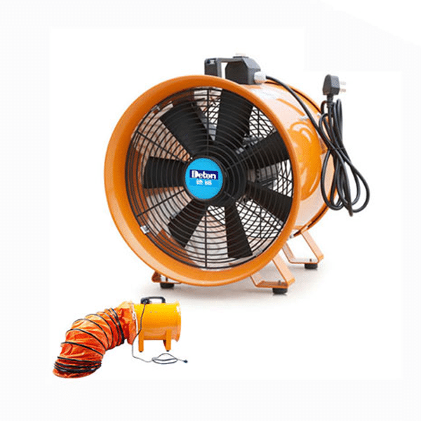 Quạt hút xách tay Deton DVT-40 2 Quat Hut Xach Tay Deton DVT-40